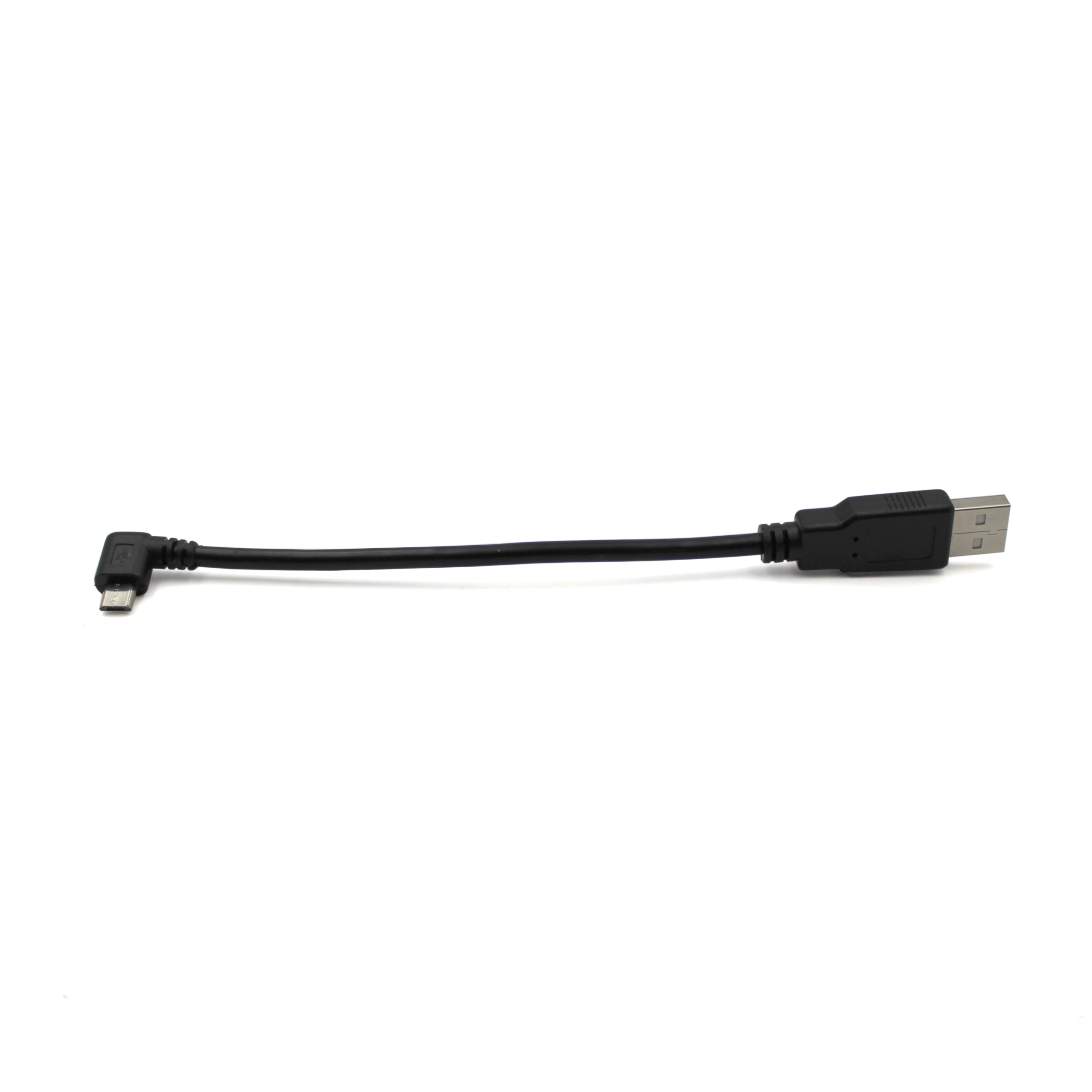 Micro-USB／USB-A ケーブル 6インチ