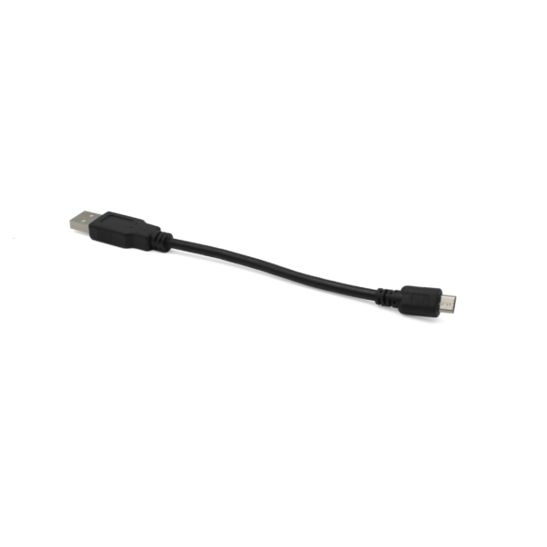 Micro-USB／USB-A ケーブル 6インチ