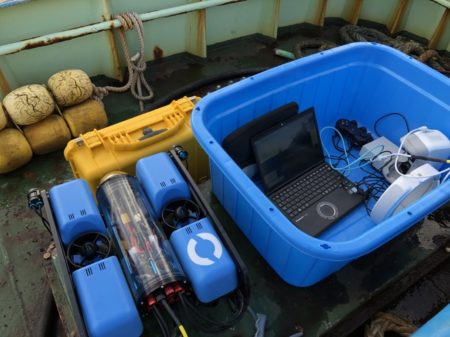 BlueROV2の移動