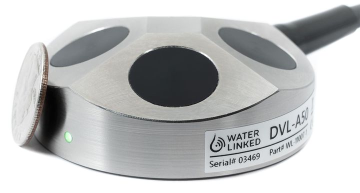 Water Linked DVL A50 の製品写真